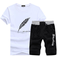 Korean Slim Round Neck Short Sleeve T-shirt Base Shirt Men's Sportswear